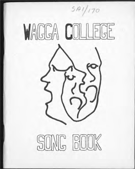 Wagga-College-Song-Book-N.D..Pdf