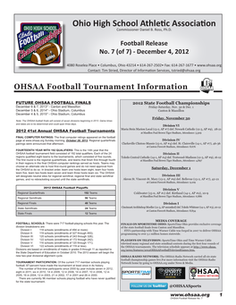 Ohio High School Athletic Association Commissioner Daniel B