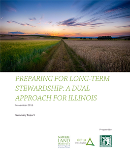 NLI 2016 Conservation Finance Report