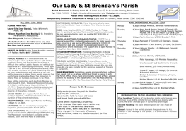 Our Lady & St Brendan's Parish