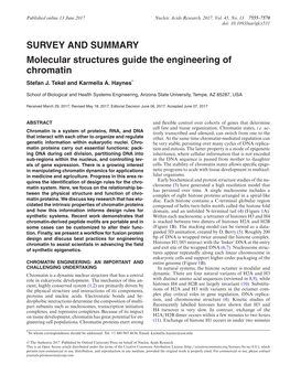 Nucleic Acids Research, 2017, Vol