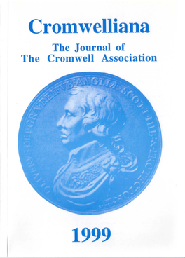 Cromwelliana the Journal of the Cromwell Association