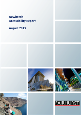 Newbattle Accessibility Report August 2013