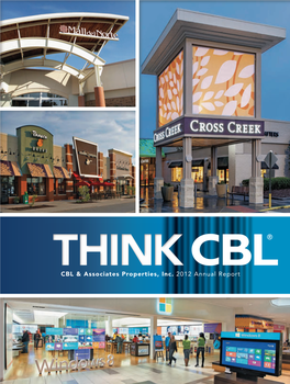 CBL & Associates Properties 2012 Annual Report