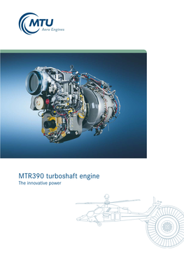 MTR390 Turboshaft Engine