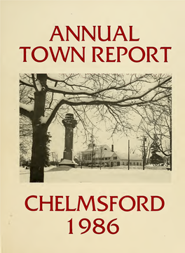 Annual Report of the Town of Chelmsford