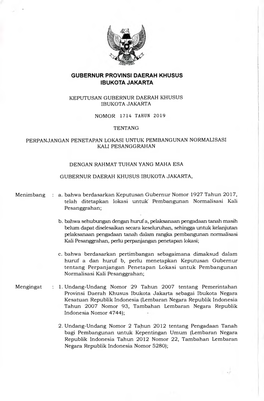 Gubernur Provinsi Daerah Khusus Ibukota Jakarta