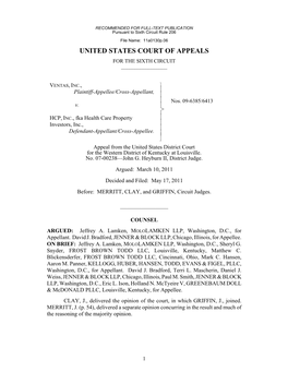 Ventas, Inc. V. HCP, Inc. Page 2