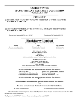 Blackberry Limited