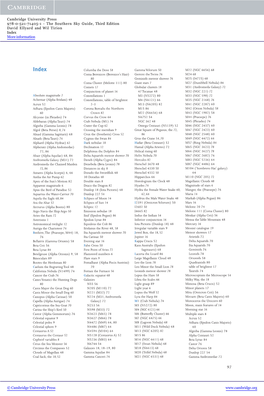 The Southern Sky Guide, Third Edition David Ellyard and Wil Tirion Index More Information