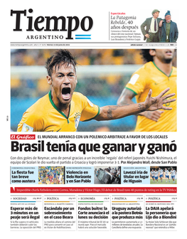 Brasil Tenía Que Ganar Y Ganó