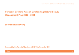 Forest of Bowland Area of Outstanding Natural Beauty Management Plan 2019 – 2024