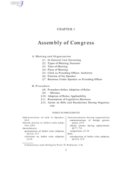 Assembly of Congress