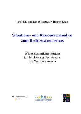 Situations- Und Ressourcenanalyse Zum Rechtsextremismus