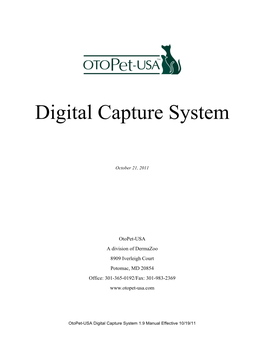 Digital Capture System
