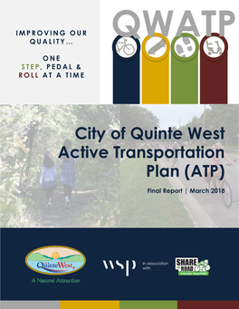 Quinte West Active Transportation Plan Final Report