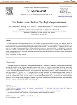 Distributive Contact Lattices: Topological Representations