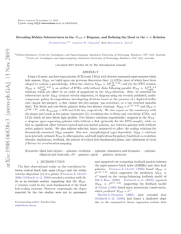 Revealing Hidden Substructures in the $ M {BH} $-$\Sigma $ Diagram