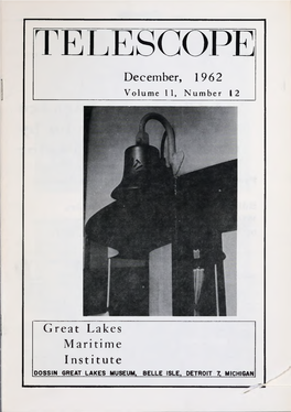 TELESCOPE December, 1962 Volume 11, Number 12