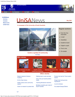 Unisanews February/March 2005