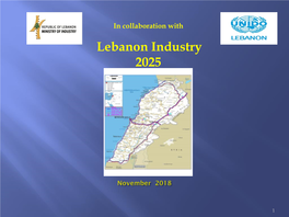 Lebanon Industry 2025