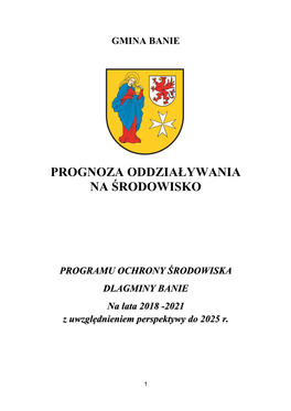 Prognoza Oddziaływania Na Środowisko