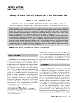 REVIEW ARTICLE Korean J Spine 8(1):1-8, 2011