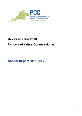 Devon and Cornwall Police and Crime Commissioner