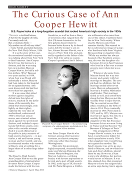 Ann Cooper Hewitt G.S