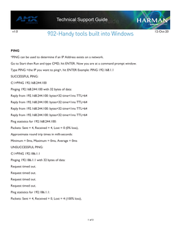 902-Handy Tools Built Into Windows