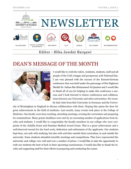 Newsletter- December 2018.Pdf