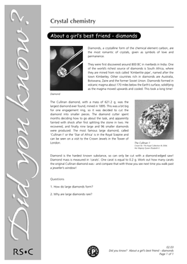 Crystal Chemistry