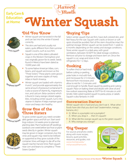 Winter Squash