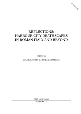 Organized Collective Burial in the Port Cities of Roman Italy