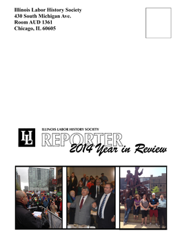 2014 Year in Review Dear ILHS Members
