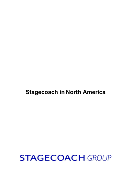 Stagecoach in North America