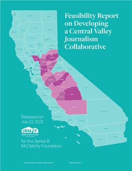 Feasibility Report on Developing a Central Valley Journalism Collaborative