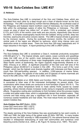 VIII-16 Sulu-Celebes Sea: LME #37