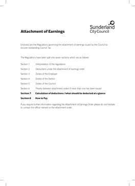 Attachment of Earnings