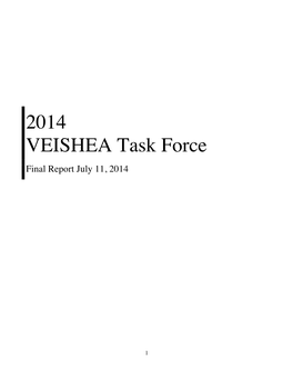 2014 Veishea Task Force Charge