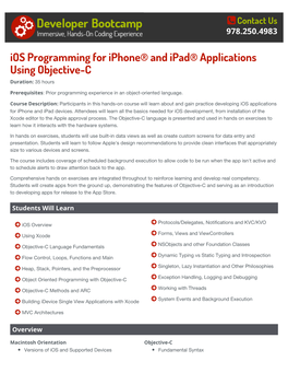 Objective-C Bootcamp | Ios Programming Course