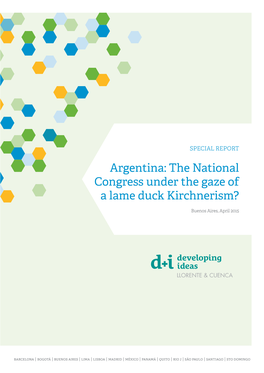 Argentina: the National Congress Under the Gaze of a Lame Duck Kirchnerism?