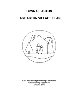 East Acton Village Plan