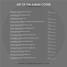 Album Cover Art Price Pages.Key