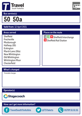 50 50A Valid From: 12 April 2021