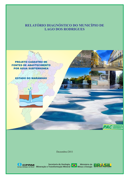Relatório Diagnóstico Do Município De Lago Dos Rodrigues