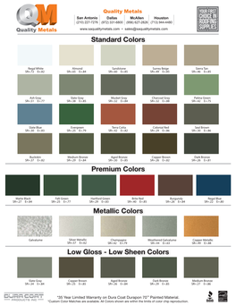 Metal Color Chart.Pdf