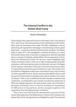 The Internal Conflict in the Global Jihad Camp