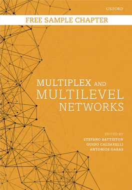 Oxford University Press Free Sample Chapter Multiplex-Multi-Level