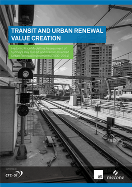 Transit and Urban Renewal Value Creation